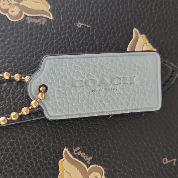 NWOT Coach Large Musical Penguin Leather Tote π§πΊπΆ - Picture 5 of 16